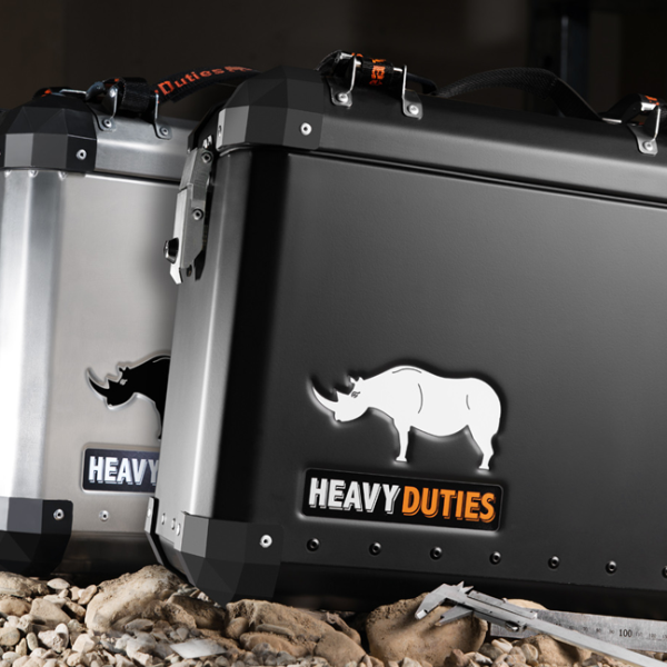 Aluminium Panniers Classic Series by Heavy Duties