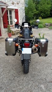Rhino Aluminium Panniers - HONDA AFRICA TWIN RD07/A (Exhaust Cutout 48/40 L) - Image 5