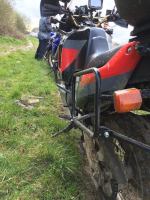 HONDA AFRICA TWIN RD04 - Symmetrical Pannier Racks - Image 11