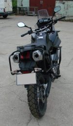 YAMAHA XT660Z Pannier Racks - Symmetrical - Image 5