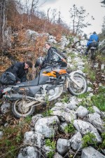HONDA AFRICA TWIN RD07/A Pannier Racks - Symmetrical