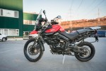 TRIUMPH Tiger 800 Pannier Racks - Asymmetrical (Exhaust Cutout) - Image 5