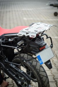 HONDA CRF 1000L Africa Twin – Triko Platform Adventure Luggage Rack (Aluminium) - Image 9