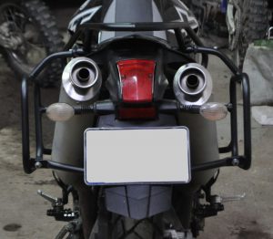 YAMAHA XT660 Pannier Racks (R / X) – Symmetrical - Image 3