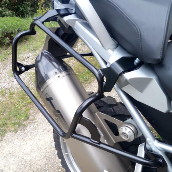 BMW R 1200LC/1250 GS/A Pannier Racks with Exhaust Cutout Engineered for Real Adventure