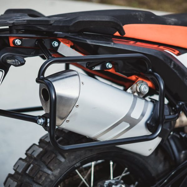 KTM 790 / 890 Adventure Pannier Racks - Asymmetrical with Exhaust Cutout