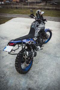 Yamaha Tenere 700 Pannier Racks & Top Rack / World Raid Compatible  – Asymmetrical (Exhaust Cutout) - Image 12