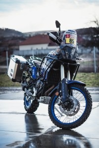 YAMAHA Tenere 700 système support porte bagages de coffre aluminium