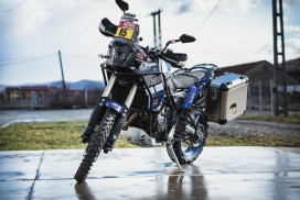 YAMAHA Tenere 700 système support porte bagages de coffre aluminium