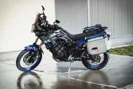 YAMAHA Tenere 700 système support porte bagages de coffre aluminium