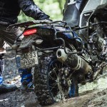 Yamaha Tenere 700 Pannier Racks & Top Rack / World Raid Compatible  – Asymmetrical (Exhaust Cutout) - Image 2