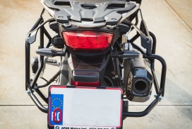 BMW F850 GS Pannier Racks - Asymmetrical (Exhaust Cutout) - Image 4