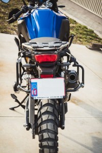 BMW F850 GS Pannier Racks - Asymmetrical (Exhaust Cutout) - Image 5
