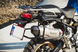 BMW F850 GS Pannier Racks - Asymmetrical (Exhaust Cutout) - Image 11