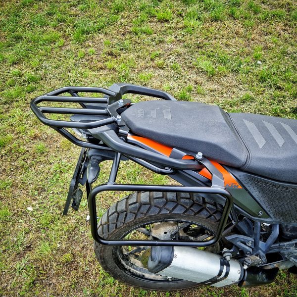 KTM 390 Adventure Pannier Racks & Top Rack - Symmetrical