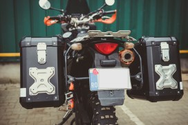 Aluminium panniers cases canisters jerry can holder