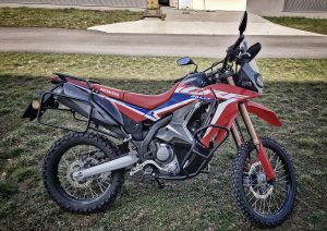 HONDA CRF 300 Rally Pannier Racks & Top Rack – Symmetrical - Image 2