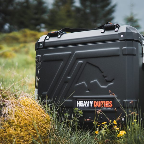 BMW R1200 GS/A Aluminium Panniers with Exhaust Cutout