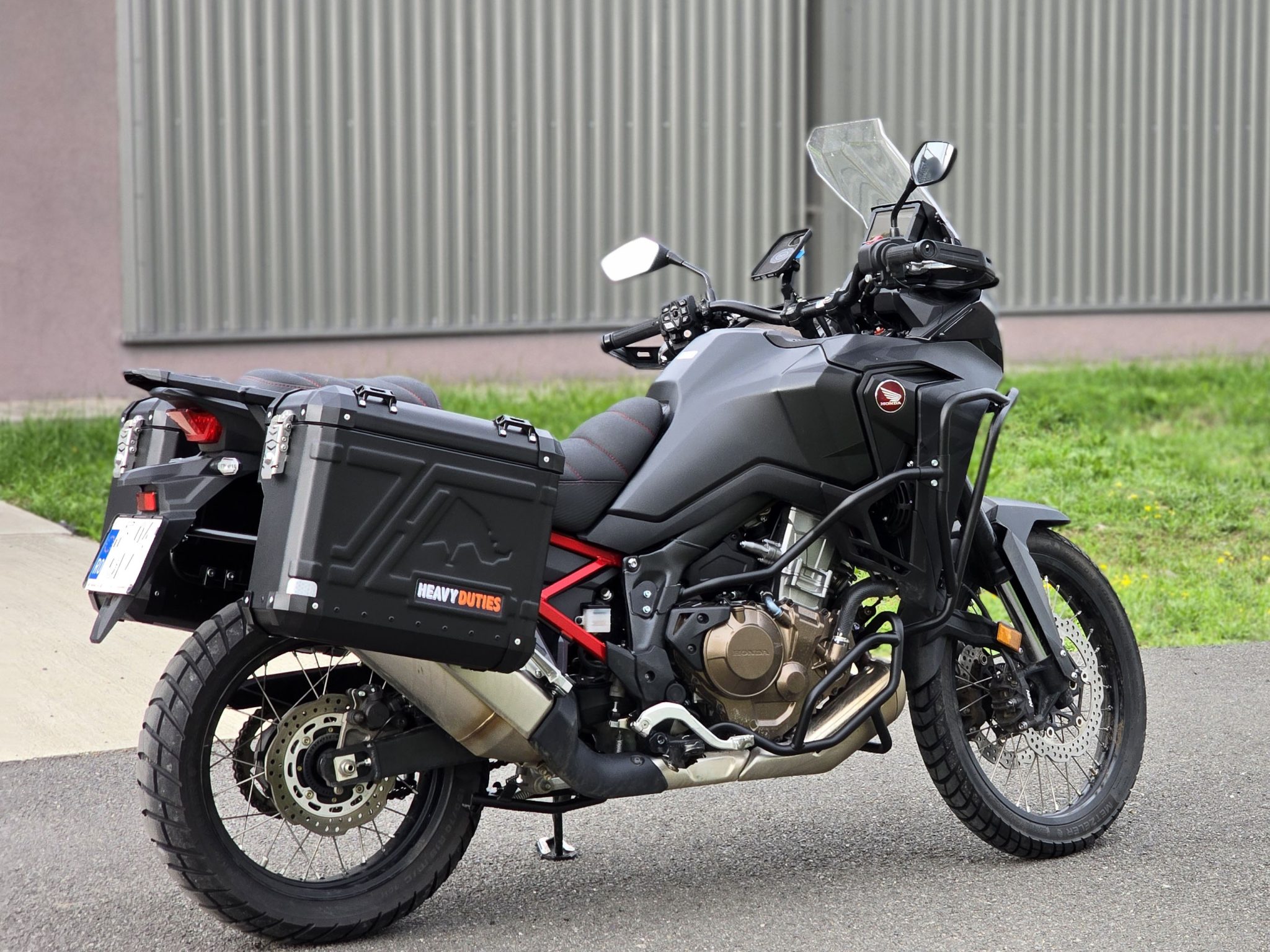 Rhino Aluminium Panniers - HONDA CRF 1100 L AT/AS (Exhaust Cutout 48/40 l) - Image 12