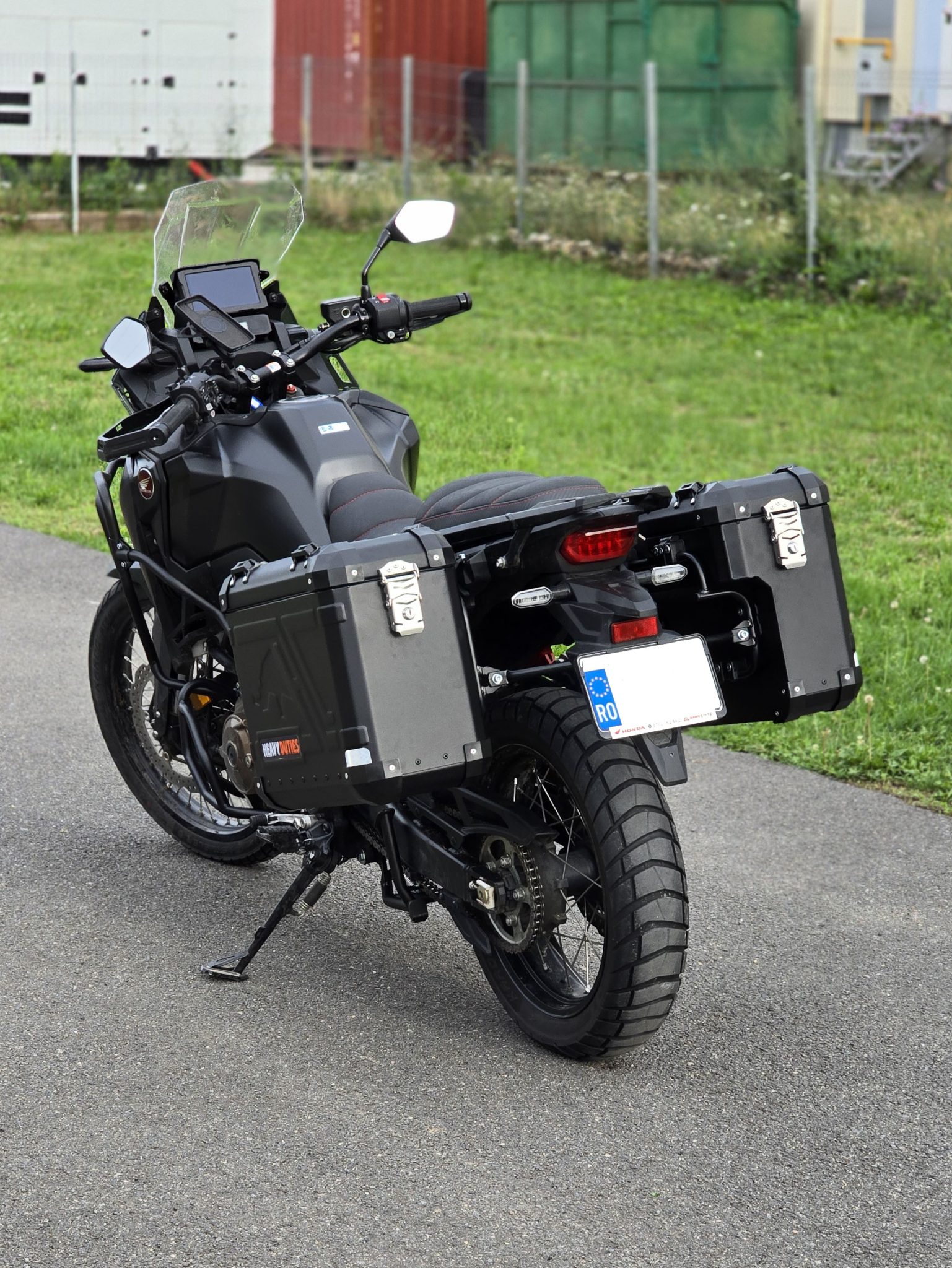 Rhino Aluminium Panniers - HONDA CRF 1100 L AT/AS (Exhaust Cutout 48/40 l) - Image 13