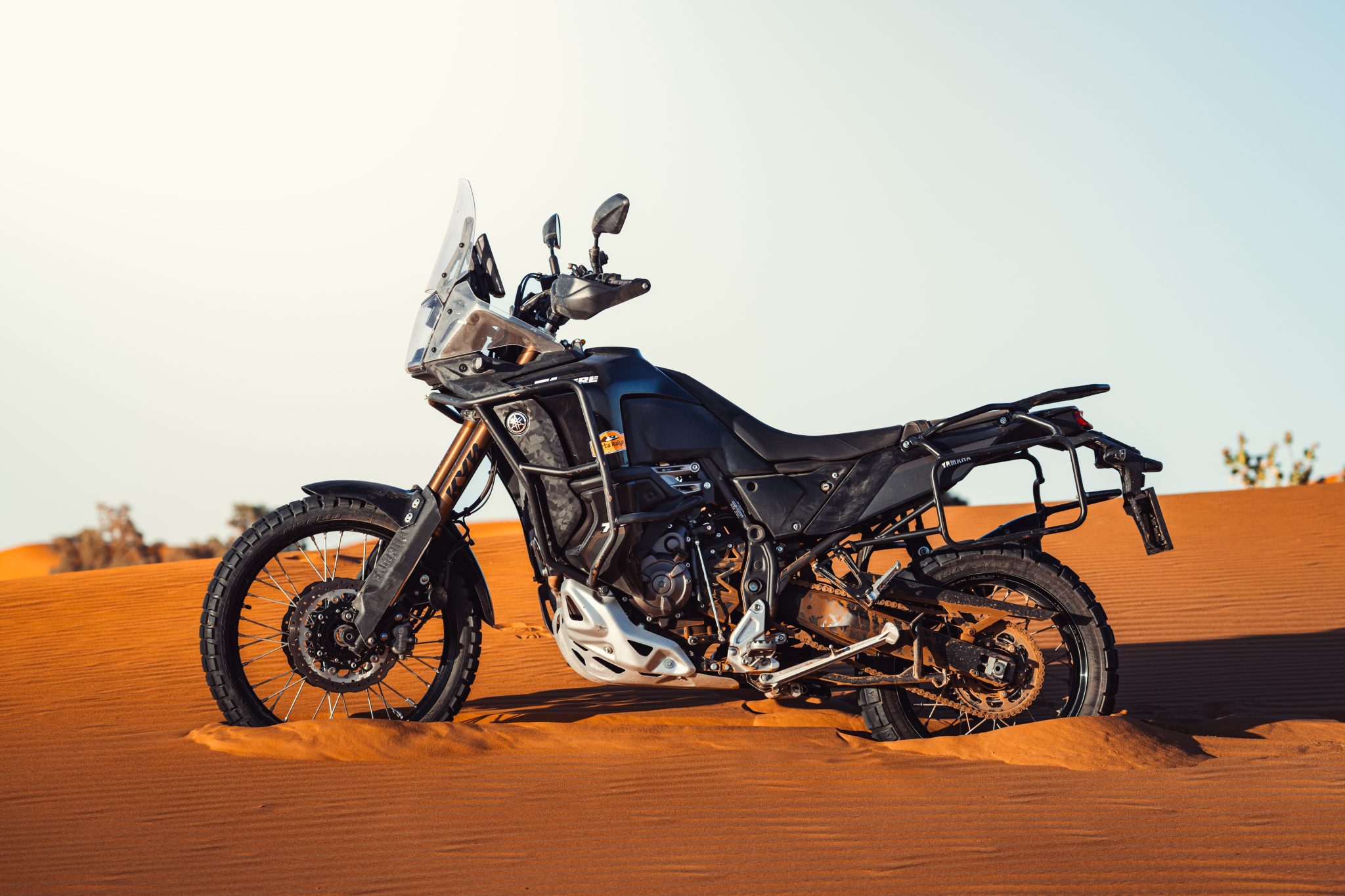 Yamaha Tenere 700 Pannier Racks & Top Rack / World Raid Compatible  – Asymmetrical (Exhaust Cutout) - Image 7