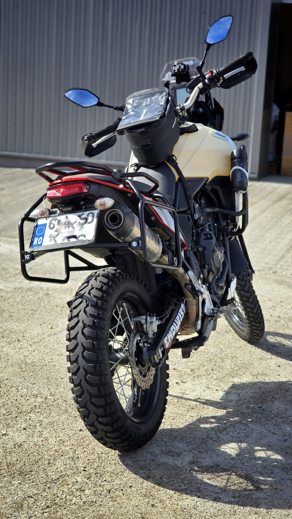 Yamaha Tenere 700 Pannier Racks & Top Rack / World Raid Compatible – Symmetrical - Image 4