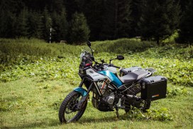 Rhino Aluminium Panniers - CFMOTO 450MT (Exhaust Cutout 48/40 l) - Image 3