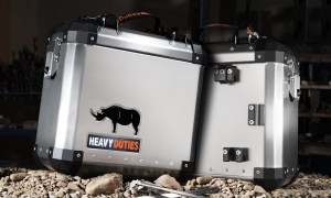 CFMOTO 450MT Exhaust Cutout 48/40 l Classic Aluminium Panniers - Image 4