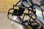 Suzuki V-Strom 1050 Pannier Racks Asymmetrical Exhaust Cutout