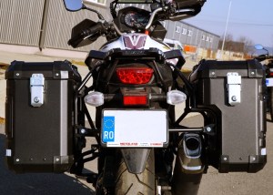 Rhino Aluminium Panniers - SUZUKI V-Strom 650 (Exhaust Cutout 48/40 l) - Image 9