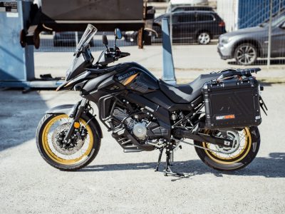 Suzuki Motorcycle luggage and protection by Heavy Duties