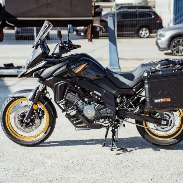 Suzuki Motorcycle luggage and protection by Heavy Duties