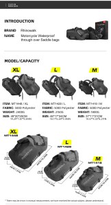 Rhinowalk Saddle Bags - Image 10