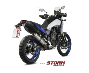 Yamaha Tenere 700 – Storm Oval Exhaust - Image 2