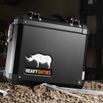 CFMOTO 450MT Exhaust Cutout 48/40 l Classic Aluminium Panniers