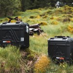 Aluminium panniers for BMW850