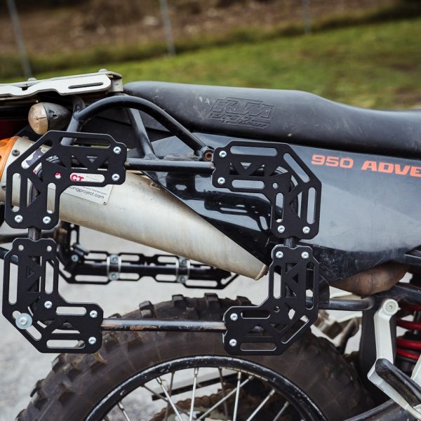 Aluminium platform for Soft Pannier Mount Duo/Quad System