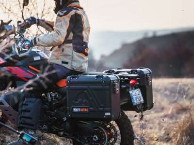 Aluminium Panniers for Adventure Motorcycles by Heavy Duties